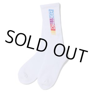 画像: CHALLENGER/NATIONAL RACING SOCKS（WHITE）［ナショナルレーシングソックス-22秋冬］