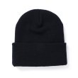 画像2: CHALLENGER/NATIONAL RACING KNIT CAP（BLACK/MULTI）［ニットキャップ-22秋冬］ (2)