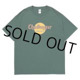 画像: CHALLENGER/MUD LOGO TEE（FOREST GREEN）［プリントT-22秋冬］