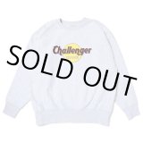 画像: CHALLENGER/MUD LOGO C/N SWEAT（GRAY）［クルーネックスウェット-22秋冬］