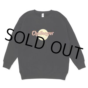 画像: CHALLENGER/MUD LOGO C/N SWEAT（BLACK）［クルーネックスウェット-22秋冬］