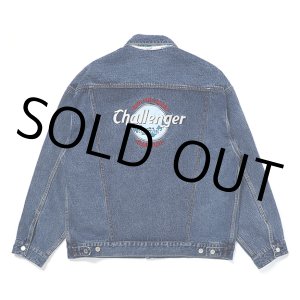 画像: CHALLENGER/ICE WASHED PATCH DENIM JACKET（WASHED INDIGO）［パッチデニムJKT-22秋冬］