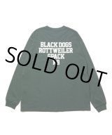 画像: ROTTWEILER/RW LS TEE（GREEN） 【30%OFF】［プリント長袖T-22秋冬］