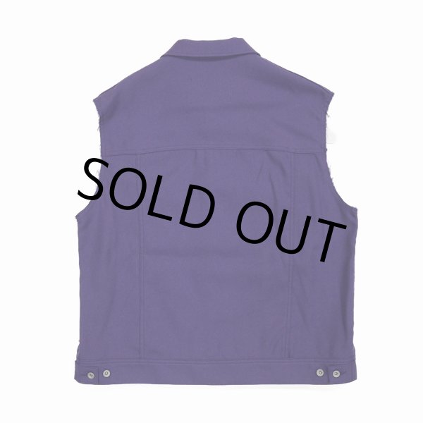 画像2: DAIRIKU/"Regular" Polyester Vest（Purple） 【50%OFF】［ポリエステルベスト-22秋冬］ (2)