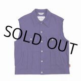 画像: DAIRIKU/"Regular" Polyester Vest（Purple） 【50%OFF】［ポリエステルベスト-22秋冬］