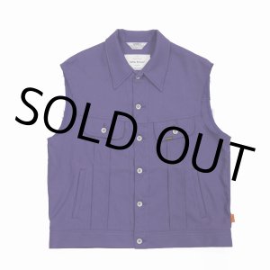 画像: DAIRIKU/"Regular" Polyester Vest（Purple） 【50%OFF】［ポリエステルベスト-22秋冬］