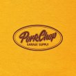 画像3: PORKCHOP/PCGS BLOCK TEE（GOLD）［プリントT-22秋冬］ (3)