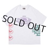 画像: PORKCHOP/MULTI LOGOS TEE（GRAY）［プリントT-22秋冬］