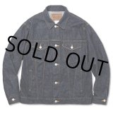 画像: CALEE/Vintage reproduct 3rd type denim jacket -one wash-（Ow Indigo Blue）［3rdタイプデニムJKT-22秋冬］