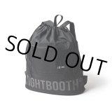 画像: TIGHTBOOTH/TIGHTBOOTH x F/CE. KNAPSACK（Black）［ナップサック-22秋冬］