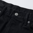 画像3: RATS/BLACK DENIM PANTS STRAIGHT SILHOUETTE（BLACK）［ブラックデニムパンツ"ストレート"-22秋冬］ (3)