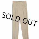 画像: WACKO MARIA/T/C PLEATED TROUSERS（TYPE-2）（BEIGE）［T/Cワンタックスラックス(TYPE-2)-22秋冬］