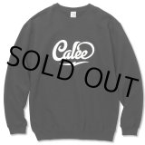 画像: CALEE/CALEE Logo crew neck sweat（Black）［クルーネックスウェット-22秋冬］