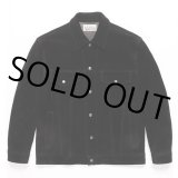 画像: WACKO MARIA/SUEDE LEATHER TRUCKER JACKET（BLACK）［スウェードレザートラッカーJKT-22秋冬］