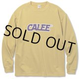 画像: CALEE/Aeroknot CALEE univ. drop shoulder cutsew（Mustard）［ドロップショルダーカットソー-22秋冬］