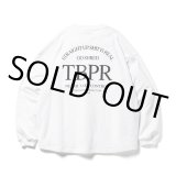 画像: TIGHTBOOTH/STRAIGHT UP L/S T-SHIRT（White）［プリント長袖ポケT-22秋冬］