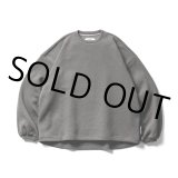 画像: TIGHTBOOTH/WAFFLE CREW KNIT（Charcoal）［ワッフルクルーニット-22秋冬］