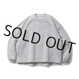 画像: TIGHTBOOTH/WAFFLE CREW KNIT（Heather Gray） 【30%OFF】［ワッフルクルーニット-22秋冬］