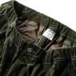 画像3: TIGHTBOOTH/T VELOUR BALLOON PANTS（Olive） 【30%OFF】［ベロアバルーンパンツ-22秋冬］ (3)