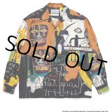 画像: WACKO MARIA/JEAN-MICHEL BASQUIAT / HAWAIIAN SHIRT L/S（ONE）［ハワイアンシャツ-22秋冬］