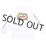 画像: PORKCHOP/OVAL&STUFF L/S TEE（WHITE）［プリント長袖T-22秋冬］