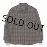 画像: RATS/AMUNDSEN CHECK SHIRT（BROWN）［アムンゼンチェックシャツ-22秋冬］