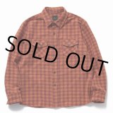 画像: RATS/AMUNDSEN CHECK SHIRT（BURGUNDY）［アムンゼンチェックシャツ-22秋冬］