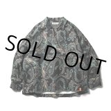 画像: TIGHTBOOTH/PAISLEY L/S OPEN SHIRT（Black） 【30%OFF】［ペイズリーオープンシャツ-22秋冬］