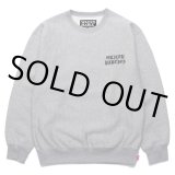 画像: WACKO MARIA/HEAVY WEIGHT CREW NECK SWEAT SHIRT（GRAY）［クルーネックスウェット-22秋冬］