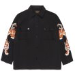 画像1: WACKO MARIA/TIM LEHI / ARMY SHIRT（BLACK）［アーミーシャツ-22秋冬］ (1)