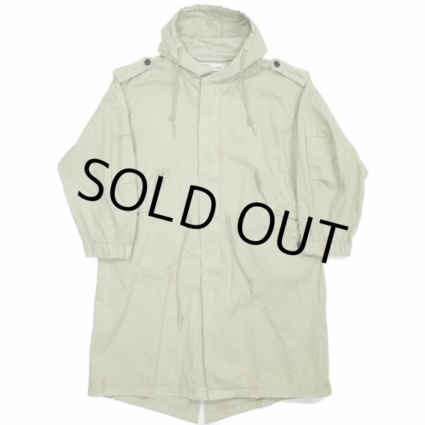 画像1: DAIRIKU/"Jimmy" Washed Mods Coat（Mint Green） 【60%OFF】［モッズコート-22秋冬］ (1)