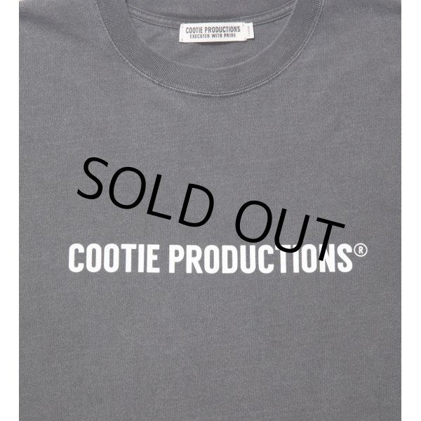 COOTIE PRODUCTIONS/Pigment Dyed S/S Tee（Black）［ピグメントダイT
