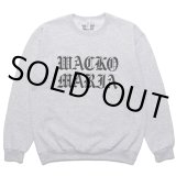 画像: WACKO MARIA/SWEAT SHIRT（GRAY）［クルーネックスウェット-22秋冬］