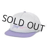 画像: CHALLENGER/SIGNATURE CAP（GRAY/PURPLE）［シグネチャーキャップ-23春夏］