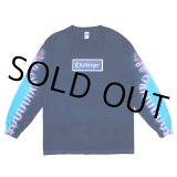 画像: CHALLENGER/L/S TIE DYE LOGO TEE（NAVY TIE DYE）［タイダイ長袖T-23春夏］