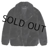 画像: WACKO MARIA/FUR DOUBLE RIDERS JACKET（BLACK）［ファーダブルライダースJKT-22秋冬］