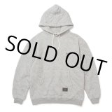 画像: ROUGH AND RUGGED/HAUZ HOODIE（グレー） 【30%OFF】［キルティングフーディー-22秋冬］