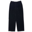 画像1: COOTIE PRODUCTIONS/Twisted Heather Corduroy 1 Tuck Easy Pants（Black）［コーデュロイワンタックイージーパンツ-22秋冬］ (1)