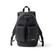 画像1: TIGHTBOOTH/DOUBLE POCKET BACKPACK（Black）［バックパック-22秋冬］ (1)