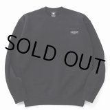 画像: RATS/TAG CREW NECK SWEAT（BLACK）［クルーネックスウェット-22秋冬］