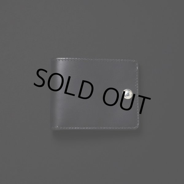 ANTIDOTE BUYERS CLUB/Two Fold Wallet（Black-Smooth Leather）［二