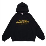 画像: PORKCHOP/FULL SCRIPT HOODIE（BLACK）［プルオーバーパーカー-22秋冬］