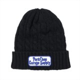 画像: PORKCHOP/ROUNDED KNIT CAP（BLACK）［ニットキャップ-22秋冬］