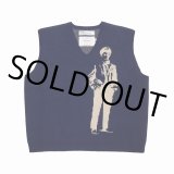 画像: DAIRIKU/"Benjamin" Knit Vest（Navy）［ニットベスト-23春夏］