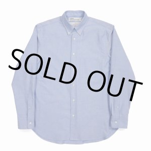 画像: DAIRIKU/"Benjamin" BD Oxford Shirt（Sax Blue） 【50%OFF】［BDオックスフォードシャツ-23春夏］