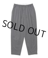 画像: COOTIE PRODUCTIONS/T/C 2 Tuck Easy Ankle Pants（Gray）［T/C 2タックイージーアンクルパンツ-23春夏］