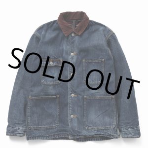 画像: RATS/BLANKET LINER DENIM COVERALL（INDIGO） 【40%OFF】［ブランケットライナーデニムカバーオール-22秋冬］