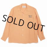 画像: WACKO MARIA/50'S OPEN COLLAR SHIRT（TYPE-2）（ORANGE）［50'Sオープンカラーシャツ-23春夏］