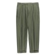 画像1: WACKO MARIA/PLEATED TROUSERS（TYPE-1）（KHAKI）［ワンタックT/Cスラックス(TYPE-1)-23春夏］ (1)