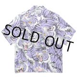 画像: WACKO MARIA/TIM LEHI / HAWAIIAN SHIRT S/S（PURPLE）［ハワイアンシャツ-23春夏］